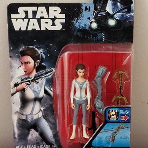 2016 STAR WARS, PRINCESS LEIA ORGANA ACTION FIGURE, MINT IN PACKAGE!!!